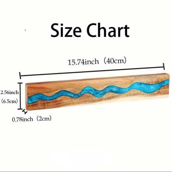 Magnetic Wood Knife Holder
for Wall Mounting - Picture 4 of 6